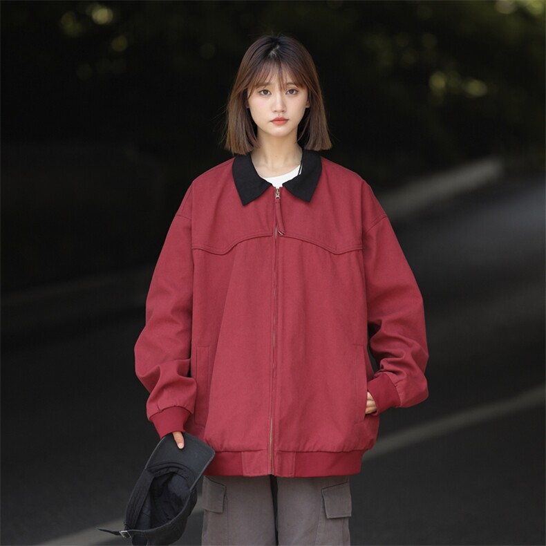 得物二开美式复古外套男痞帅cleanfit底特律工装夹克JK1208-P78,男装夹克,星座1103-3