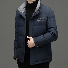 BN22213钱塘2020-2冬季厚款连帽时尚休闲中年男士新款羽绒服P275，男装羽绒服，钱塘207-2