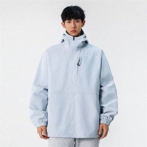 美式工装外套男款连帽休闲运动百搭夹克冲锋衣A406 JK6007 特P70图片