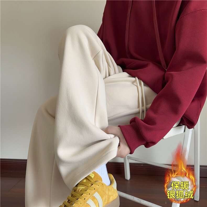 弯刀微喇cleanfit卫裤红地板XZ604-K115JR-特P40控78,男装休闲裤,星座604
