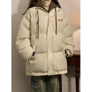 2025冬季宽松/连帽休闲外套潮加厚棉衣XZ102B-1M8008-P125图片
