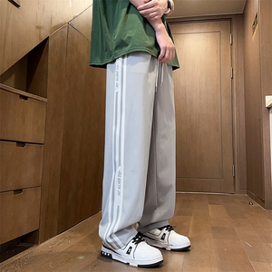 潮流舒适宽松休闲裤潮牌直筒裤A161-K508-P40图片