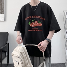 麂皮绒短袖t恤男大码半袖男JD82325-P25，男装T恤，电商A040