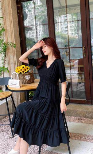 夏季连衣裙，女装连衣裙，锦心绣