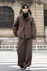 夹克羽绒服冬装白鸭绒立领极简风保暖羽绒外套男装516-P335控578，男装夹克，电商A355（原A415）