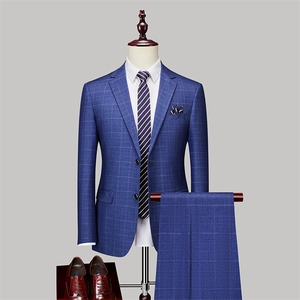 87886-2春秋新款男士套装西服二件套晚礼服P215图片