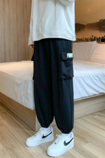 2025春装新款男装束脚大口袋宽松休闲裤运动工装裤DM141-P45，男装工装外套，电商D321-1