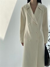 冬季·双排扣翻领双面羊绒大衣，其它，hello september