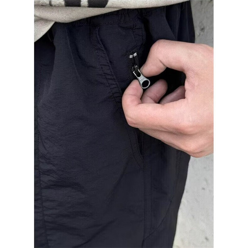 气质流行潮流新款简约夏季防水快干沙滩裤男美式潮牌文艺KJ31，男装休闲裤，星座1116A（原606A-3）