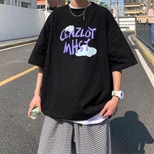 男圆领纯棉T恤宽松短袖T0175P28，男装T恤，星座1116-2