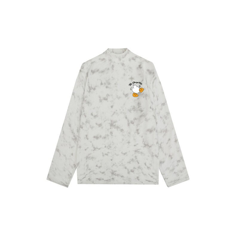 260克重磅扎染德绒半高领打底衫【有货】HD019-DR25493RB-P25图片