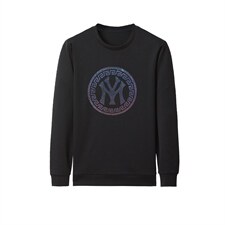 运动套装2023春季新款圆领时尚中年休闲卫衣卫裤两件套爸爸装,花篮拍照穿搭推荐图片