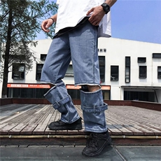 美式牛仔裤男春秋新款休闲直筒裤A45P55，男装牛仔裤，星座1116-2