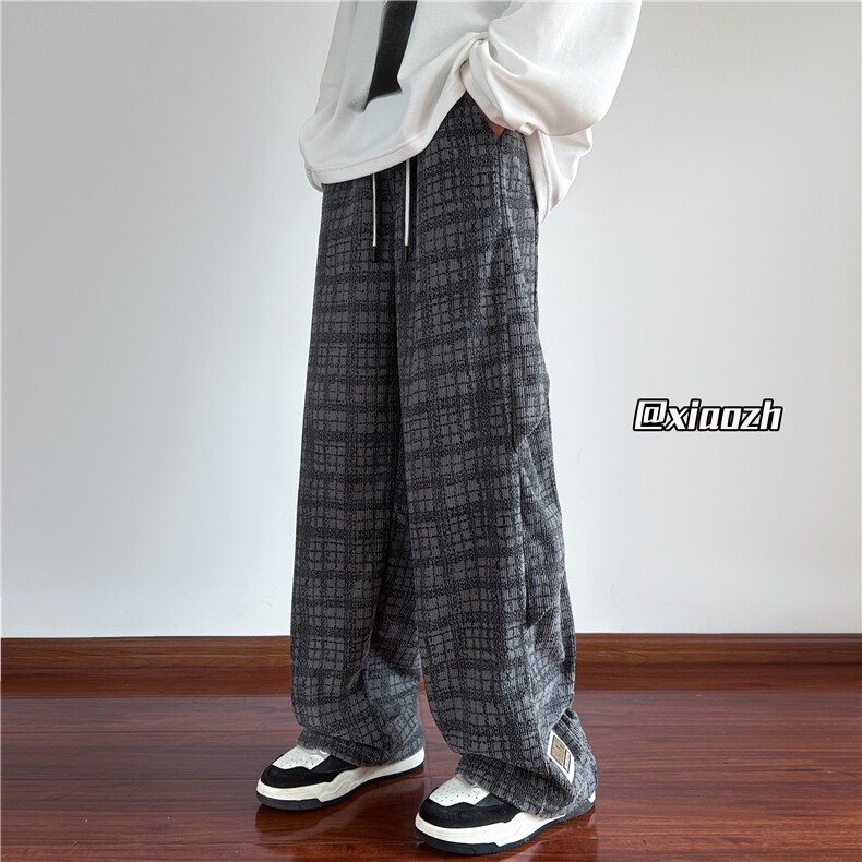 XZ616秋季重磅灯芯绒满印双褶钉标休闲长裤TY1069特P55控68,男装休闲裤,星座512A（原616）