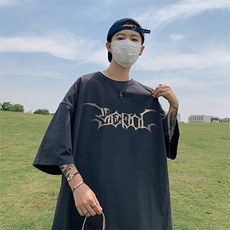 印花棉T280克直播供货220克重磅精品棉XZ301B-JB5106-P28，男装T恤，星座301B