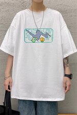 短袖男夏宽松纯棉T恤男百搭港风韩版情侣中性日系潮DT0249P20，男装T恤，星座1016-1（原电商B408-1）