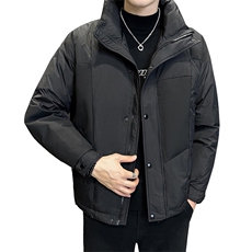标50店主风高品质白鸭绒休闲立领羽绒服外套男YR2358-P200，男装羽绒服，电商A413