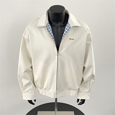 正规装夹克男士潮流格子拼接宽松2025春ins行政装外套W6416-P67，男装夹克，星座412-2
