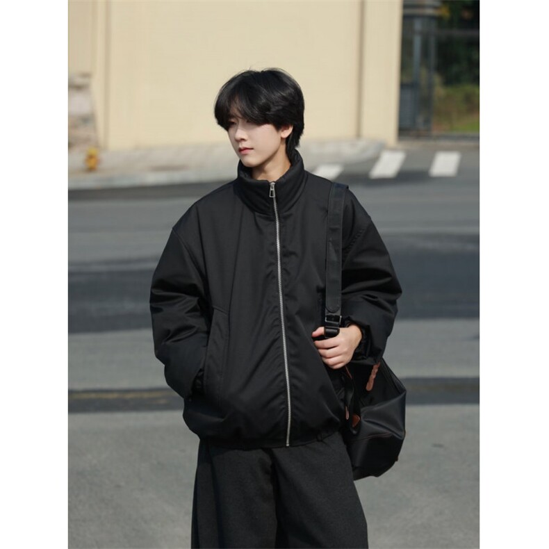 1506-1/QMY120/P74冬季男生加厚保暖面包服运动休闲潮牌帅气外套,男装棉衣,星座1506