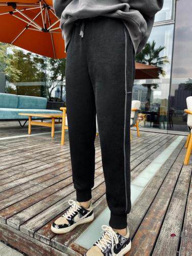 【现货】冬季加绒卫裤，女装休闲裤，淳·清衣社