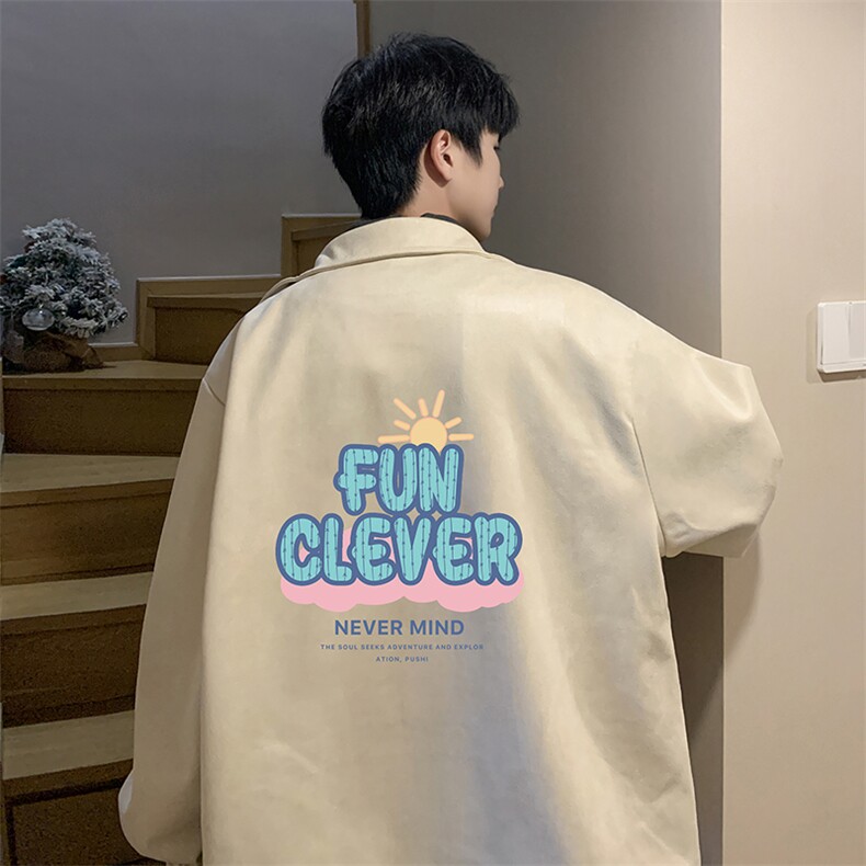 麂皮绒夹克男大码立领褂子外套JK85377-P68加绒款-P78,男装夹克,电商A040