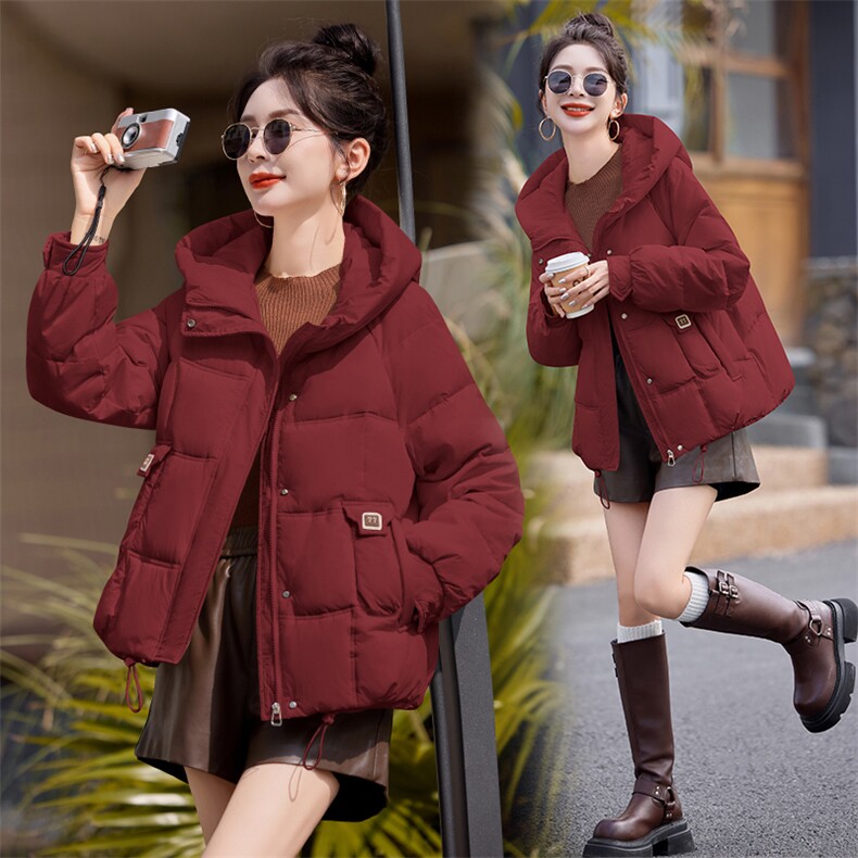2024年冬季时尚潮流，女装羽绒服，依曼迪