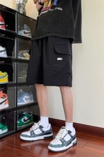 高品质潮流大口袋休闲短裤宽松大码五分裤A161-D9300-P35，男装休闲裤，电商A161