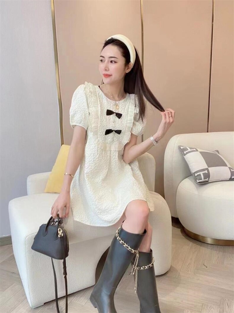 068连衣裙，女装连衣裙，Mokou陌扣