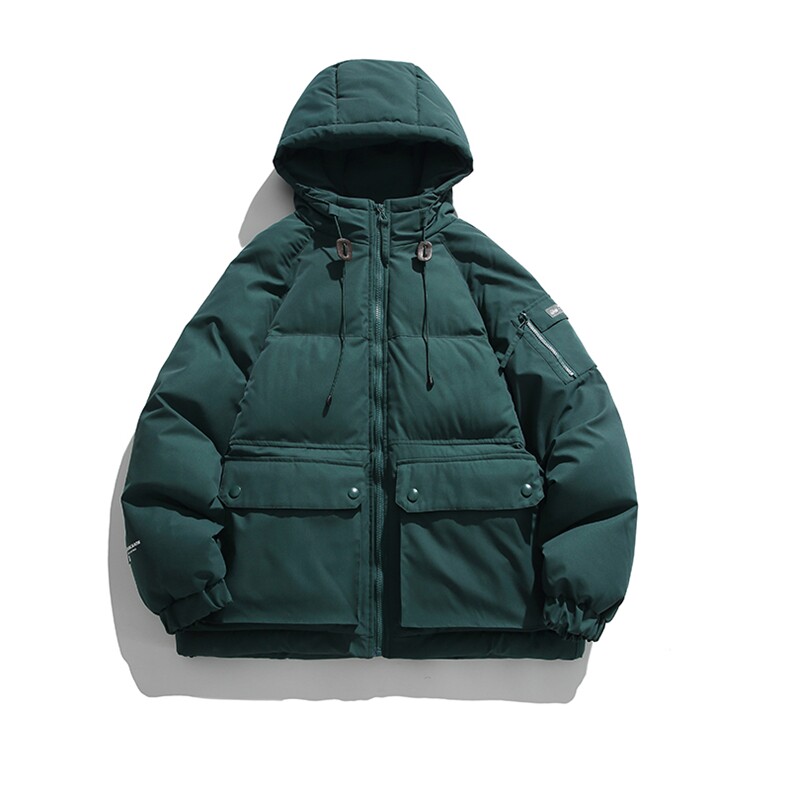 外27-2GANYOU日系工装拉链连帽加厚棉服MY05-P215,男装棉衣,新杭派外27-2