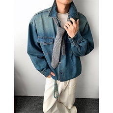现货得物二开美式复古立领宽松拉链短款工装夹克百搭JK1253-P78，男装夹克，星座1103-3