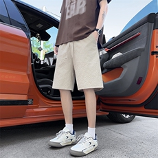 光板二开男士纯色泡泡纱男士短裤休闲五分裤夏季A266-GBXG118-P15，男装牛仔裤，电商A266