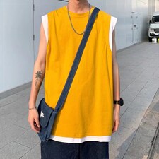 背心男士无袖t恤夏季篮球运动健身男生外穿T529P30，男装T恤，星座1116-2