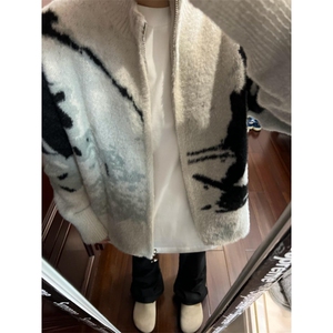 【有货】cleanfit撞色毛衣男秋冬高级痞帅开衫针织衫B06LL-特P68