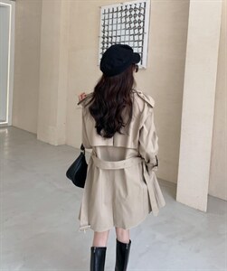 香丽迪秋装新款风衣图片