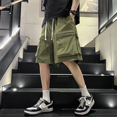 美式机能工装短裤款夏季速干宽松直筒休闲五分裤A406K605特P40，男装牛仔裤，星座309（原A406）