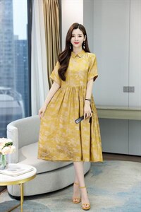 醋酸连衣裙 现货，女装连衣裙，百衣时尚