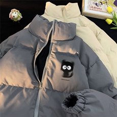 地毯冬季创意卡通图案印花休闲百搭棉服A247-MY2047特批65控98，男装棉衣，电商A247