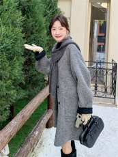 现货2025羊毛大衣70羊毛210-3297-P295-K428羊毛，女装双面呢大衣，浙宝210（原浙宝191）