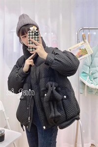 冬季新款工艺面料韩版羽绒服图片