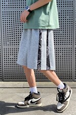 腰果花休闲运动短裤男大码宽松五分裤男大裤衩 A071-6613-P30图片