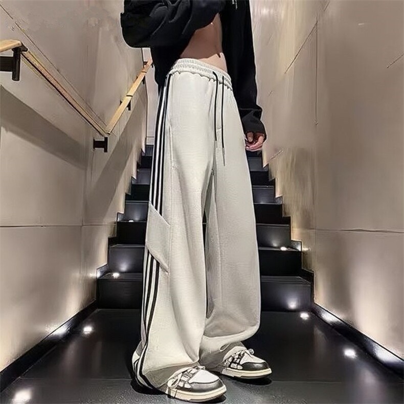 现货M-5XL2026春季新款男士休闲大码卫裤运动裤弯刀裤K36,男装休闲裤,星座1816-3（原1210-3）