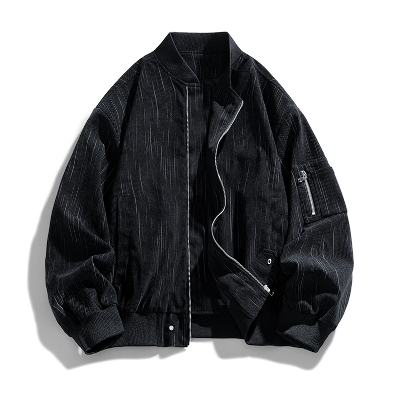 棒球服特批P75美式潮牌复古工装开衫外套男宽松休闲夹克男 SY2501图片