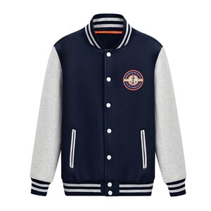 现货 2025秋季新款棒球服卫衣日系大码夹克XZ102A-4-Q8987-P55图片