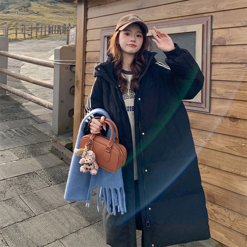 主推有货酷酷的高级黑色羽绒服90绒2B218-D23-P340，控498,女装羽绒服,2B218