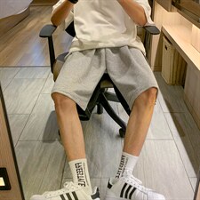 夏季港风撞色直筒沙滩裤休闲男运动条纹短裤D201-DM21-P35,男装牛仔裤,电商D321-1