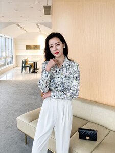 春装新款 抽象艺术画 通勤优雅,其它,可艺尚