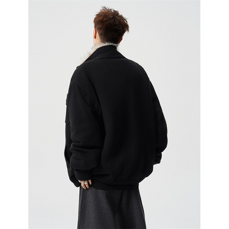 现货高品质可供得物加绒加厚座山雕针织外套310A-2ZSD2305P188,女装短外套,星座310A-2