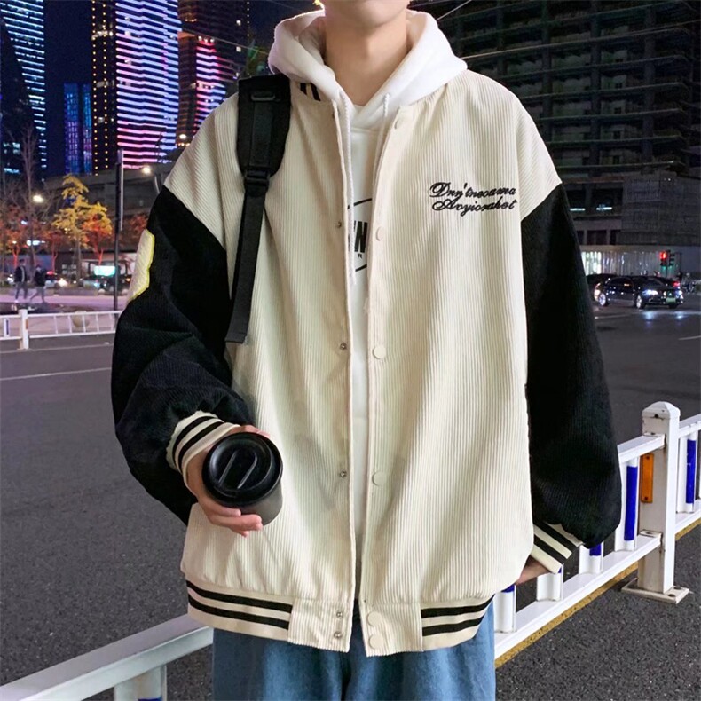男春季新款灯芯绒刺绣卫衣W1106P55，男装卫衣，星座1116-2