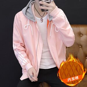 【】A003-927G-P65 男士连帽休闲加绒夹克外套 常熟图片