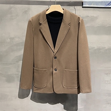 ZG-K14男式春秋新款长袖简约宽松西服休闲商务便服西装单西，男装西服，电商B360A（原721A）